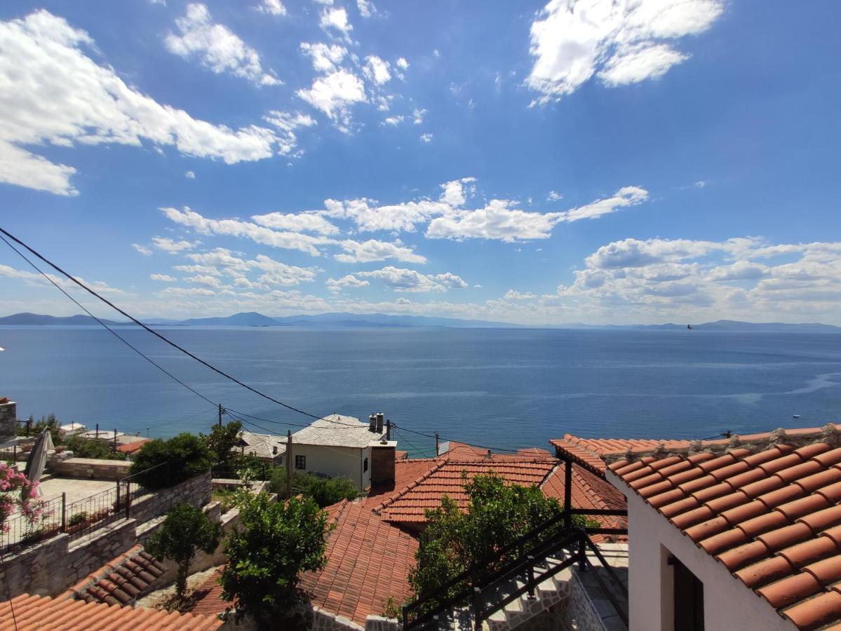 The Pagasetic Balcony - Magestic Sea Cottage Volos Exterior photo
